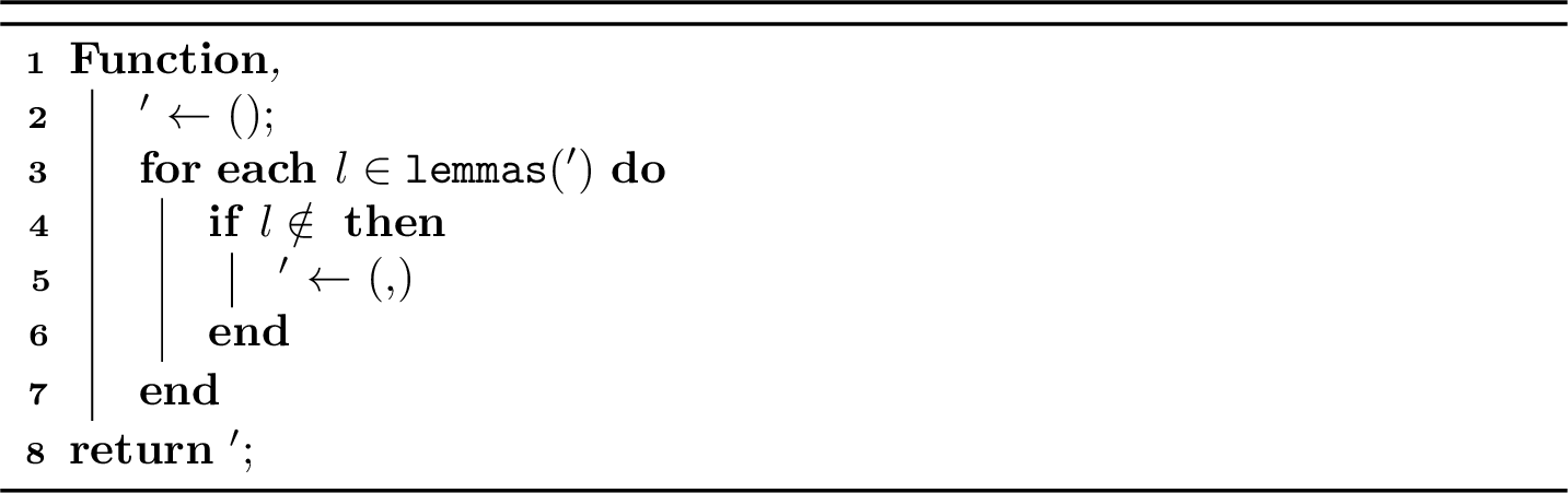 Figure 4: Spell-checking of sentence \thetaby system \Psi.