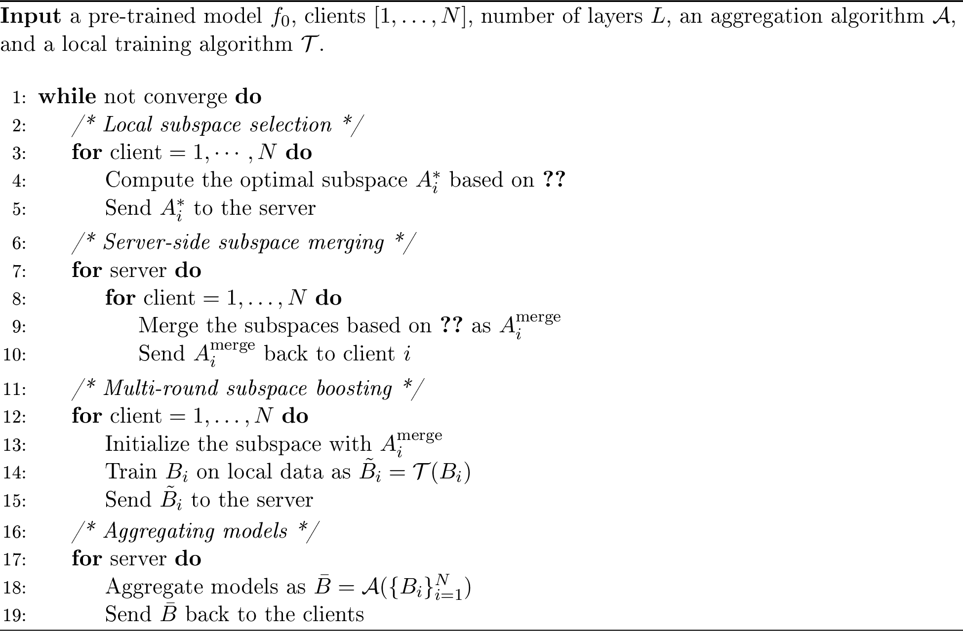 Figure 2: Dynamic Subspace Boosting (Dysco)