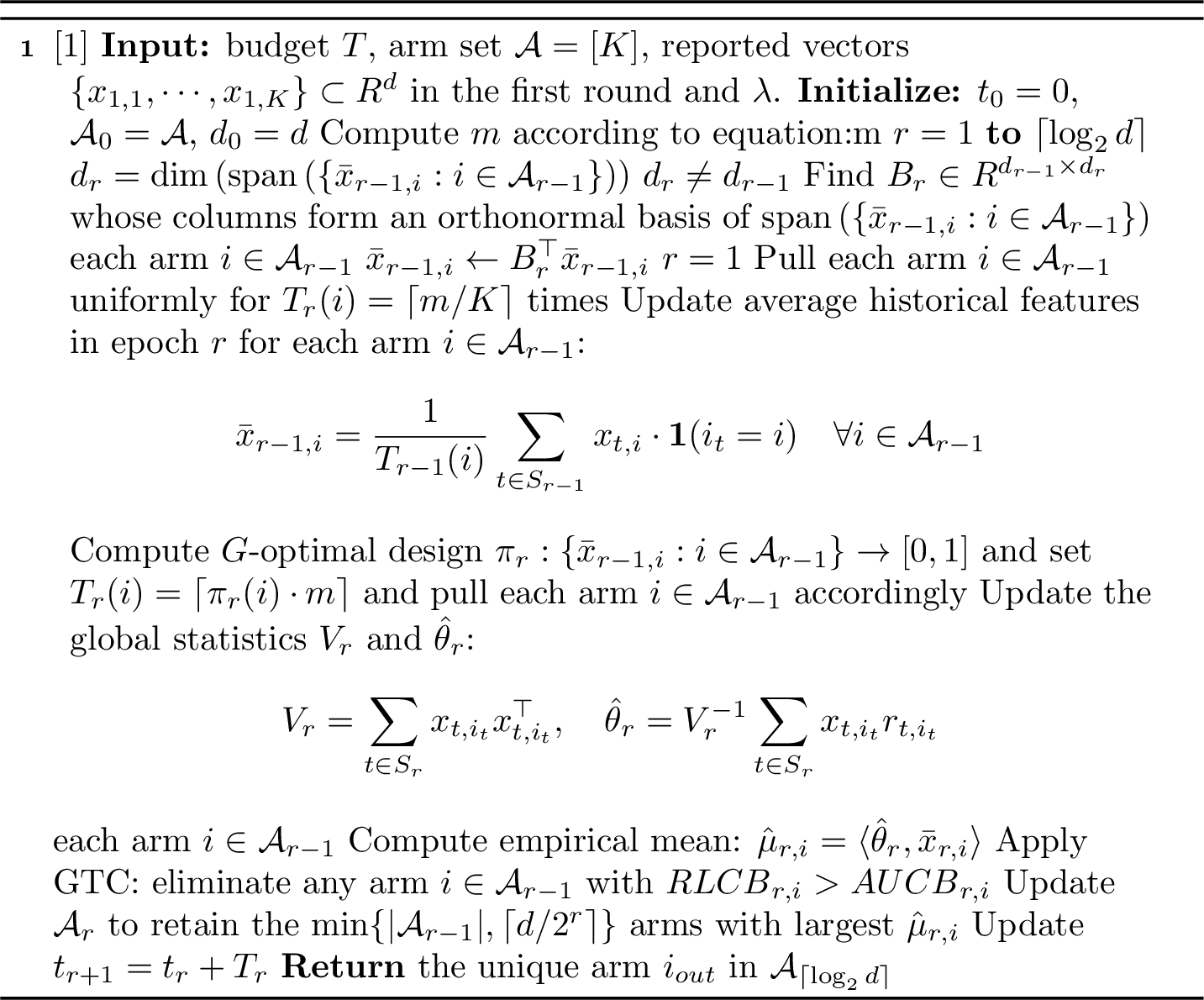 Figure 4: OD-LinBAI Combined with GTC Mechanism