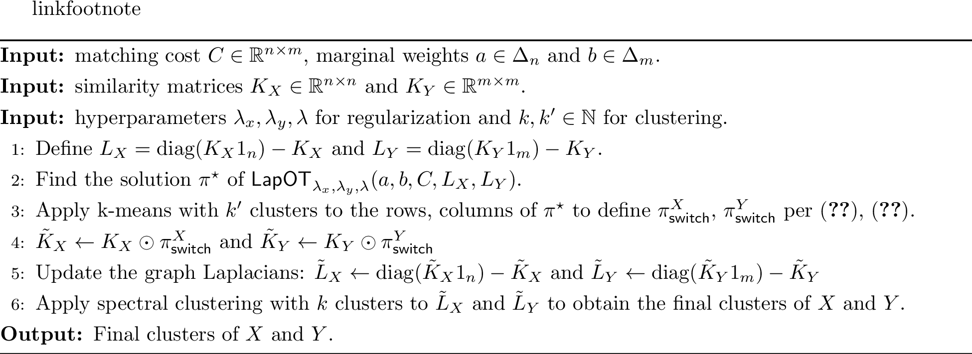 Figure 2: Refined Simultaneous Clustering
